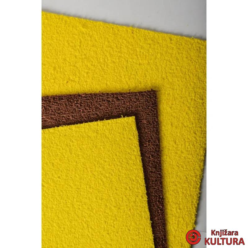 EVA PJENA PLIŠ ŽUTA 