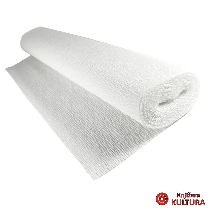 KREP PAPIR 50X250cm 40g BIJELI 