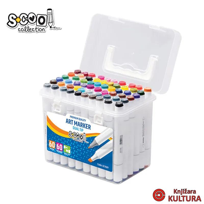 ART MARKER S-COOL 60/1 OBOSTRANI 6mm-3mm 