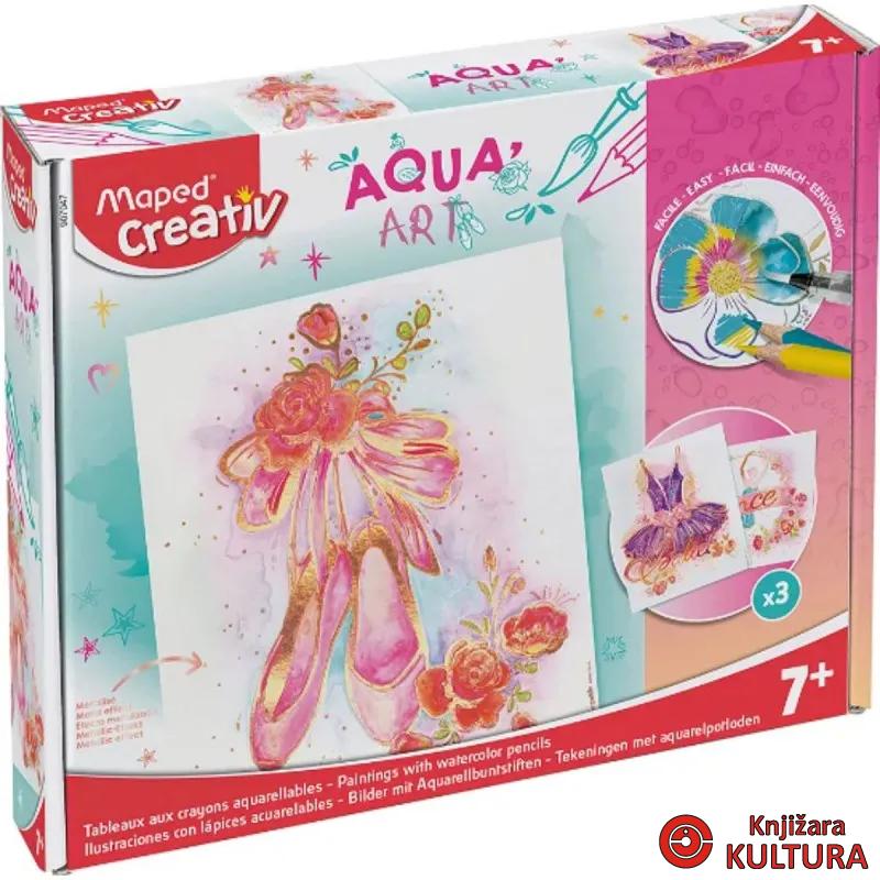 AQUARELL SET ZA BOJENJE DANCE MAPED 