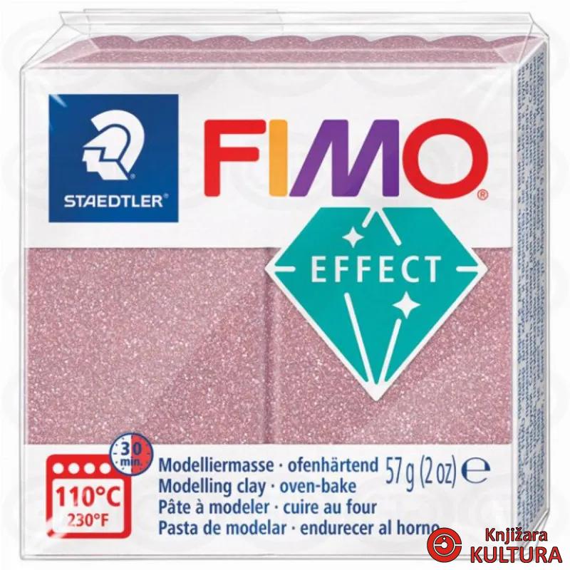 MASA ZA MODEL.FIMO EFFECT GLITER ROZO/ZL 