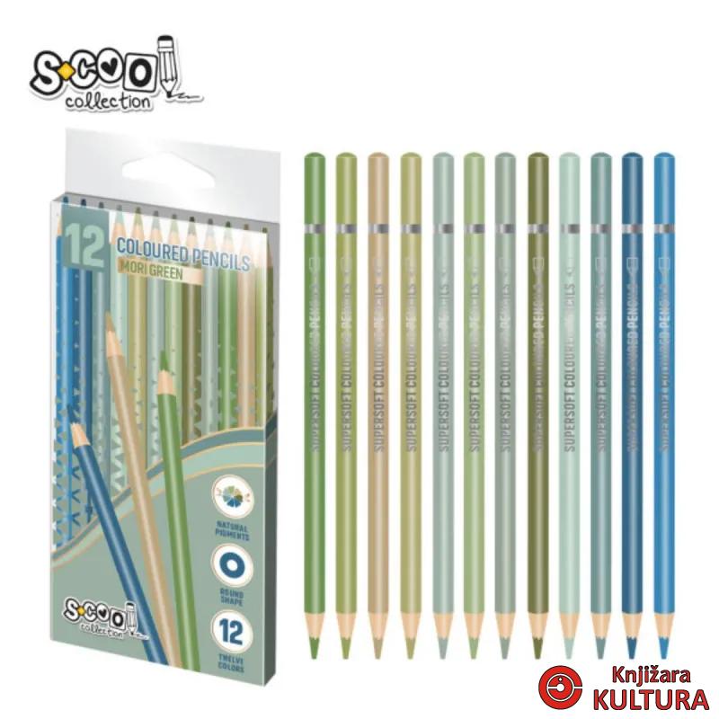 DRVENE BOJICE S-COOL 12/1T MORI GREEN 