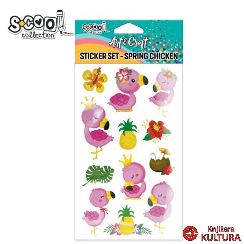 KRAFT UKRASNI STIKER 3D PILICI SC2802 