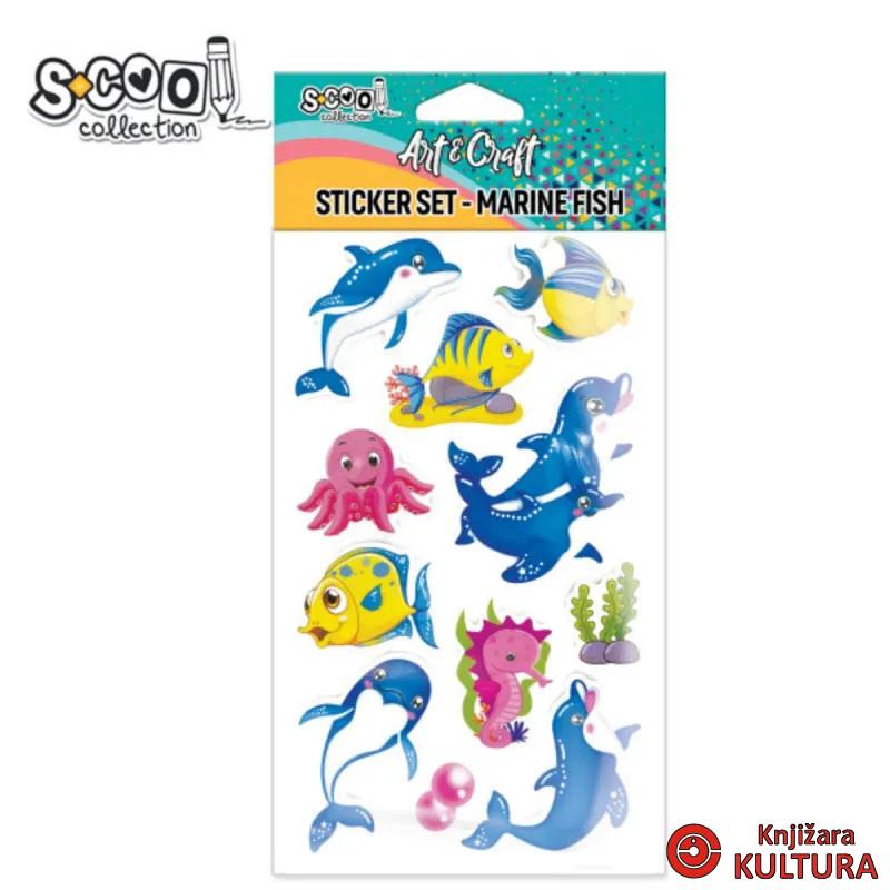 KRAFT UKRASNI STIKER 3D RIBE SC2805 