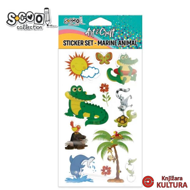 KRAFT UKRASNI STIKER 3D ZIVOTINJE SC2808 