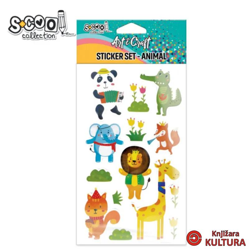 KRAFT UKRASNI STIKER 3D ZIVOTINJE SC2809 