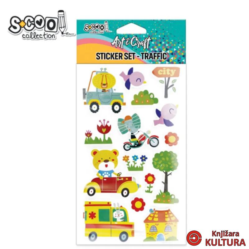 KRAFT UKRASNI STIKER 3D SAOBRACAJ SC2811 