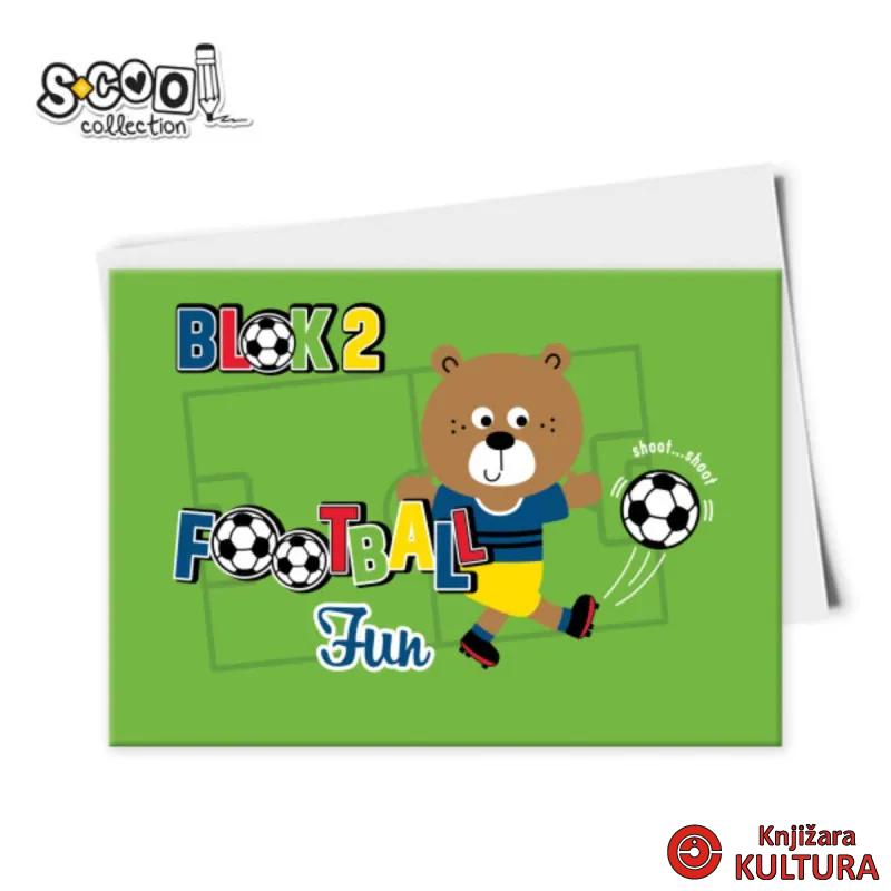 BLOK ZA CRTANJE BOYS DESIGN No.2 297*210MM 10SHEETS 110GR 