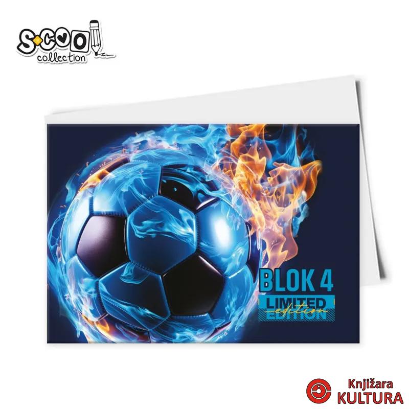 BLOK ZA CRTANJE BOYS DESIGN No.4 350*250MM 10SHEETS 110GR 