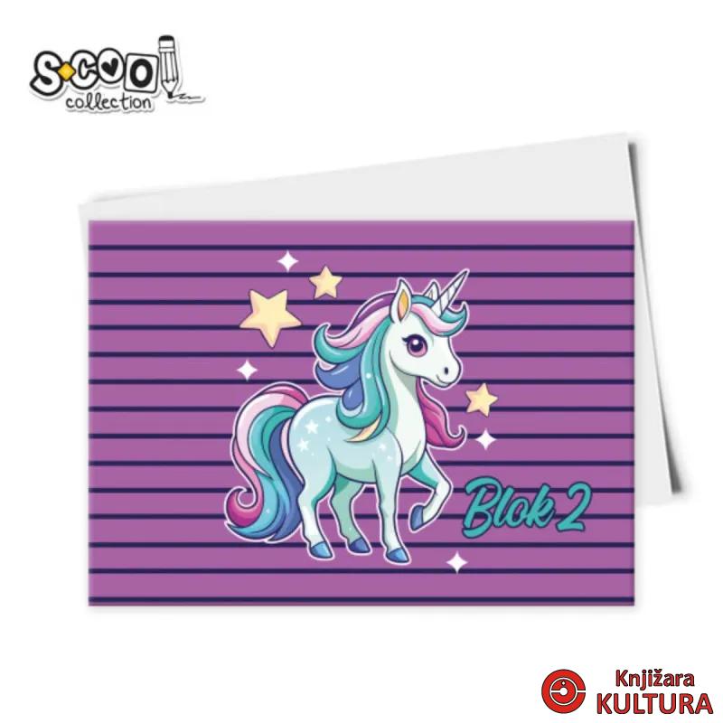 BLOK ZA CRTANJE GIRLS DESIGN No.2 297*210MM 10SHEETS 110GR 