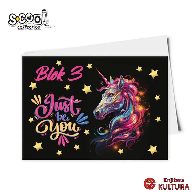 BLOK ZA CRTANJE GIRLS DESIGN No.3 330*220MM 10SHEETS 110GR 