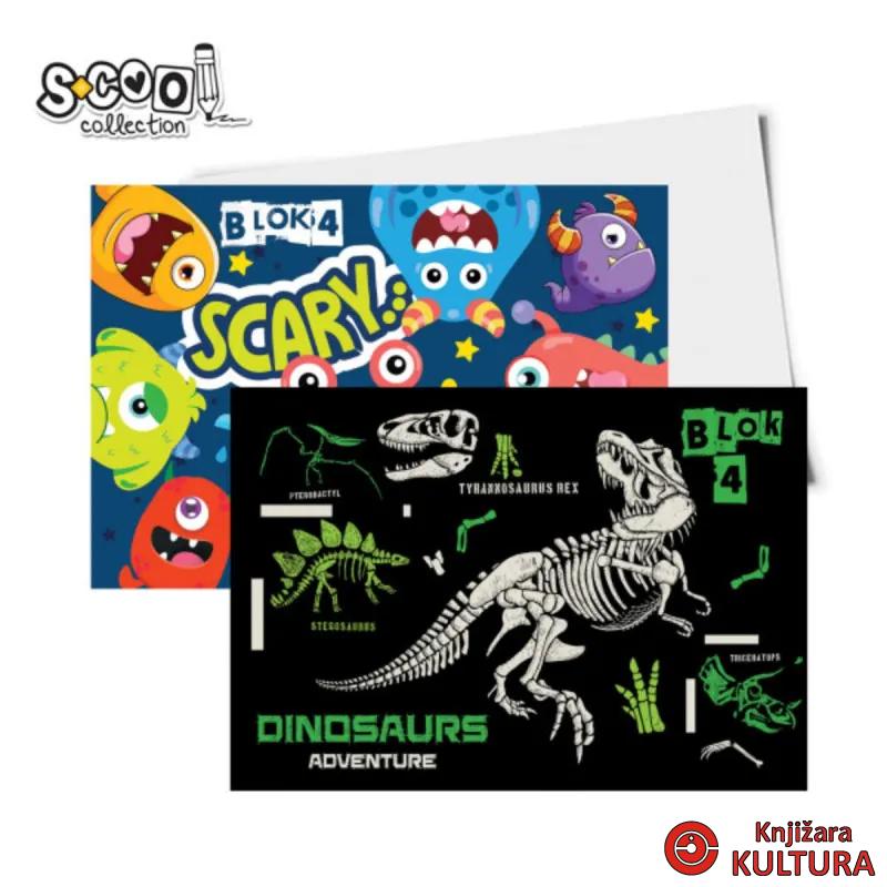 BLOK ZA CRTANJE BR.4 MUŠKI MIX S-COOL SC2715 