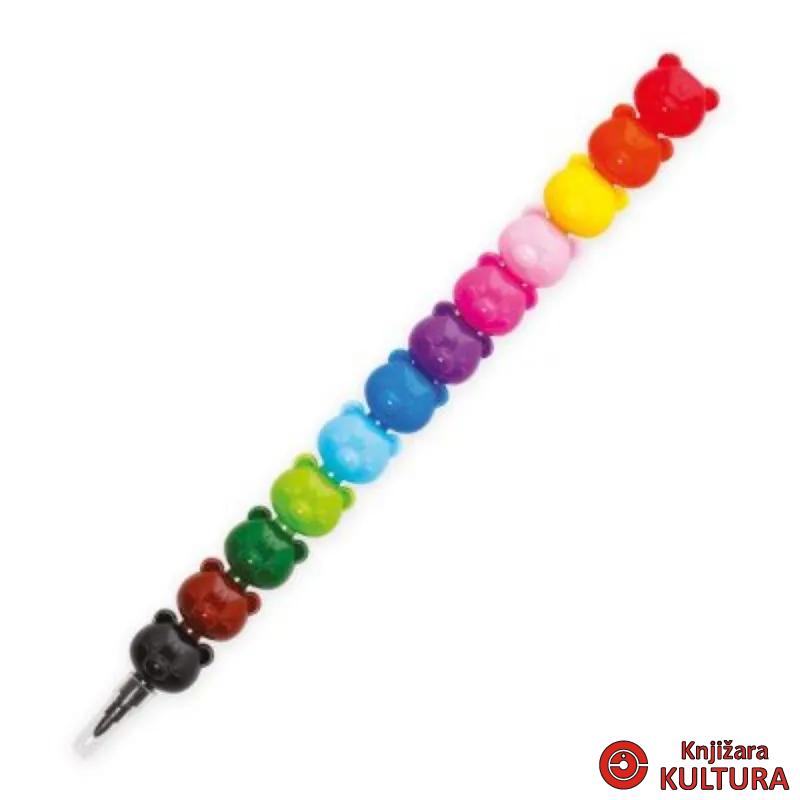 BOJICE12/1 DREAM IN COLOUR TEDDY BEAR 