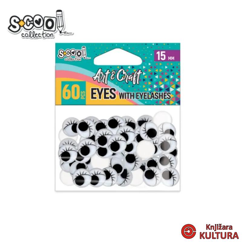 KRAFT UKRASNE OČI SA TREPAVICAMA 15mm 1/60 SC2027 