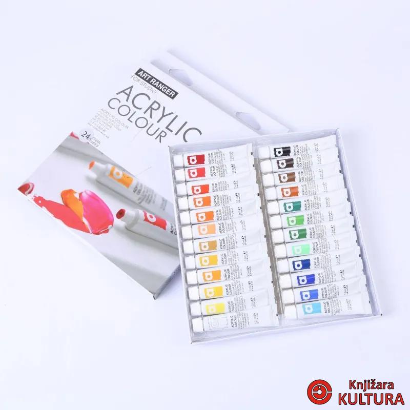 ACRILNE BOJE 24X12ml 