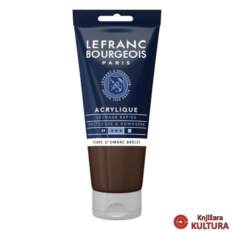 ACRYLIC FINE 80ml BURNT UMBER 