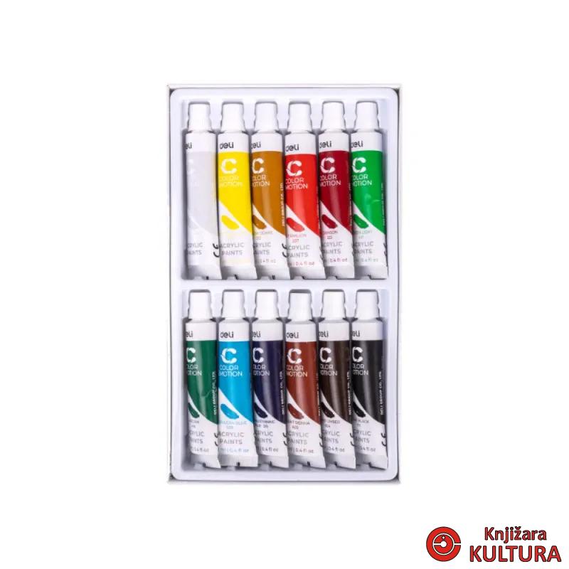 AKRILNE BOJE DELI 12ml 1/12 EC12-12