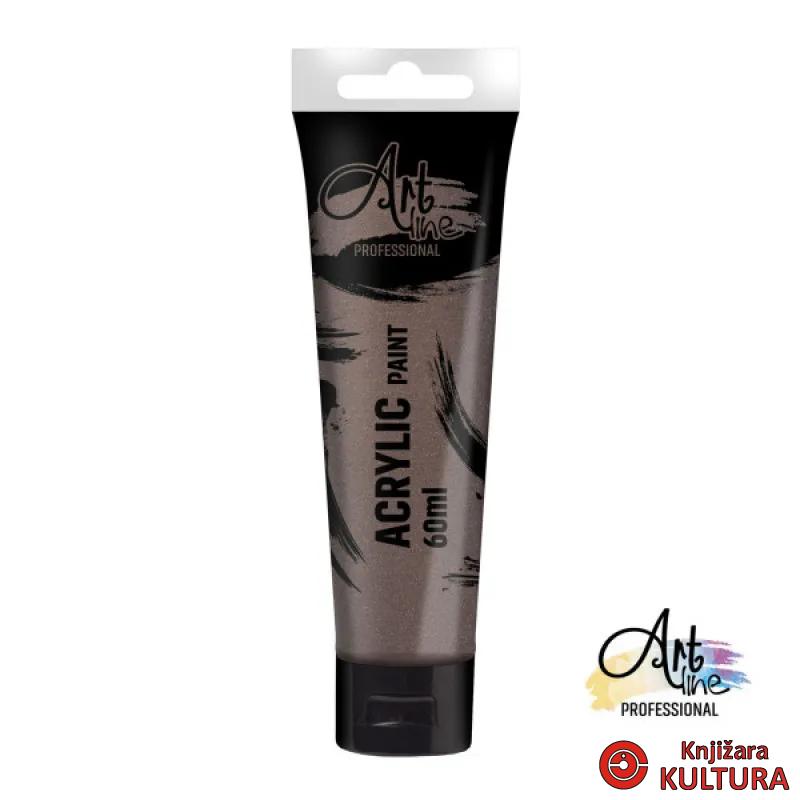 AKRILNA BOJA 60ml S-COOL MET.DARK BROWN 