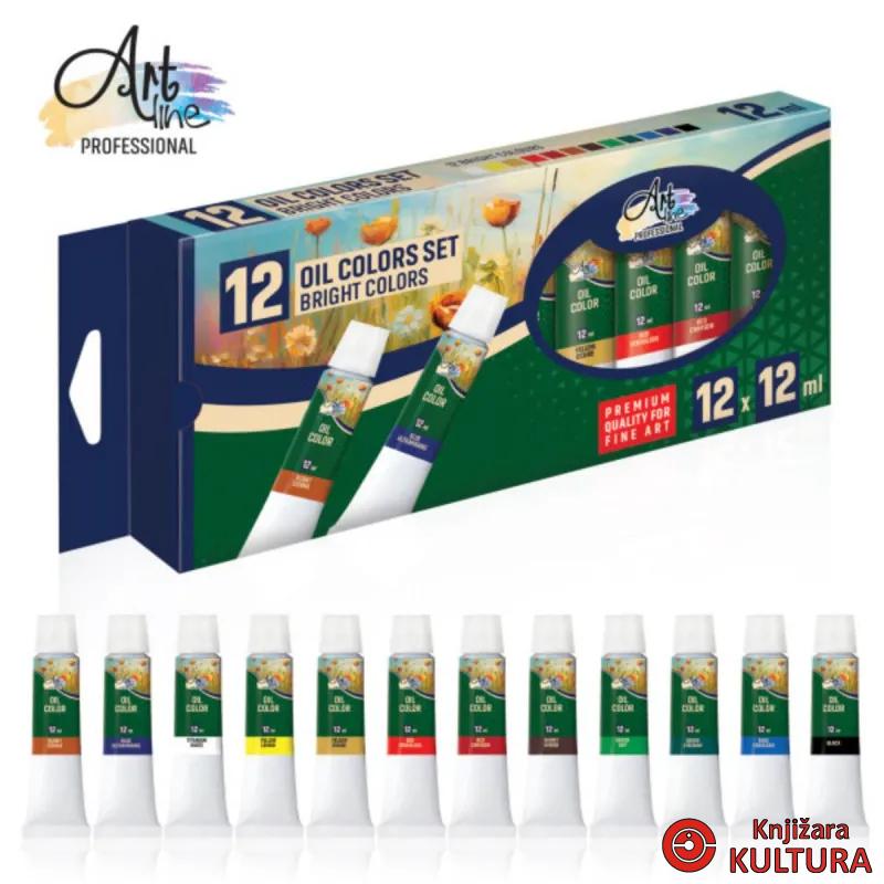 ULJANE BOJE SET 12*12ML ART077 