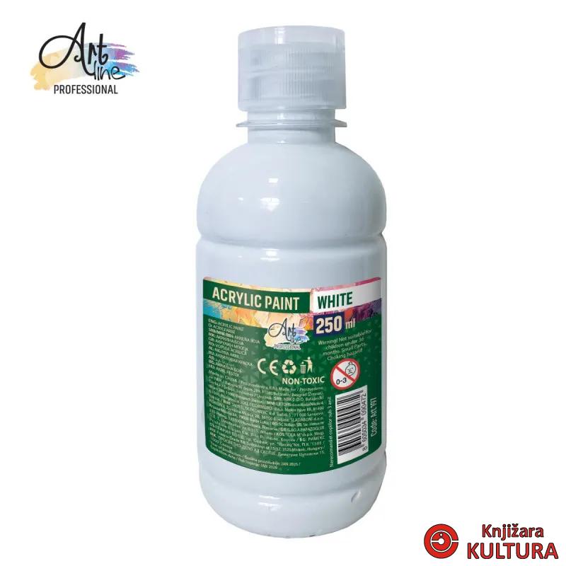 AKRILNA BOJA BIJELA 250ML 