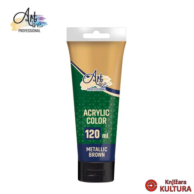 AKRILNA BOJA S-COOL 120ML  METALLIC BROWN 