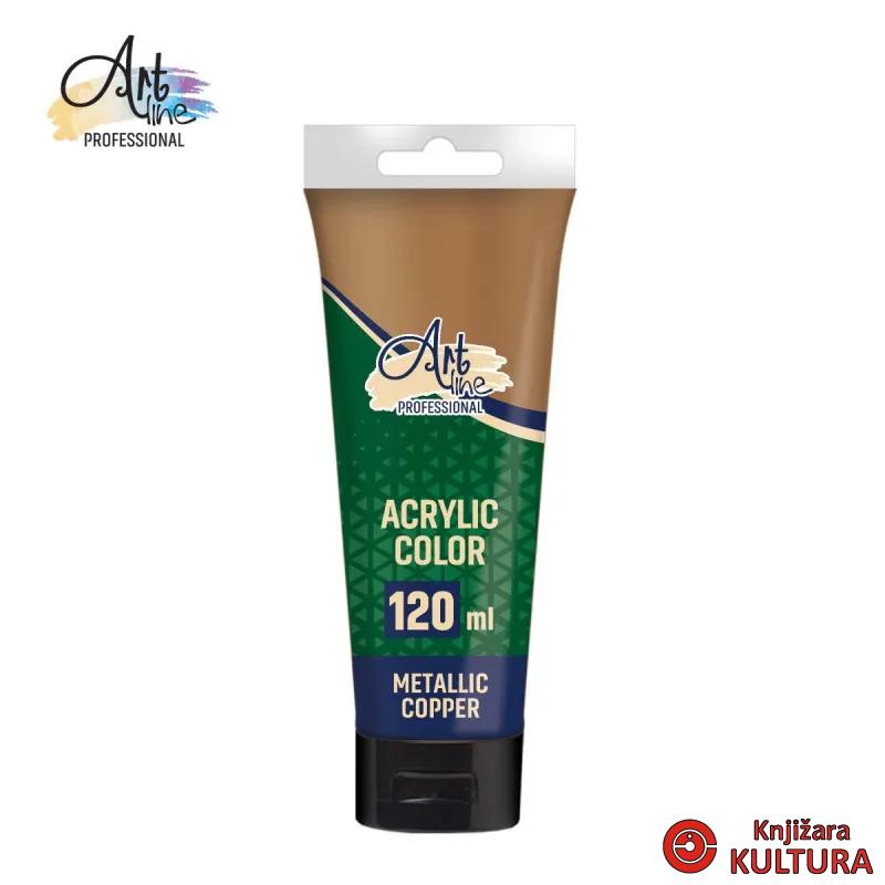 AKRILNA BOJA S-COOL 120ML  METALLIC COOPER 