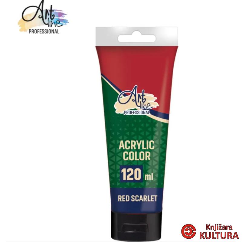 AKRILNA BOJA S-COOL 120ML  RED SCARLET 