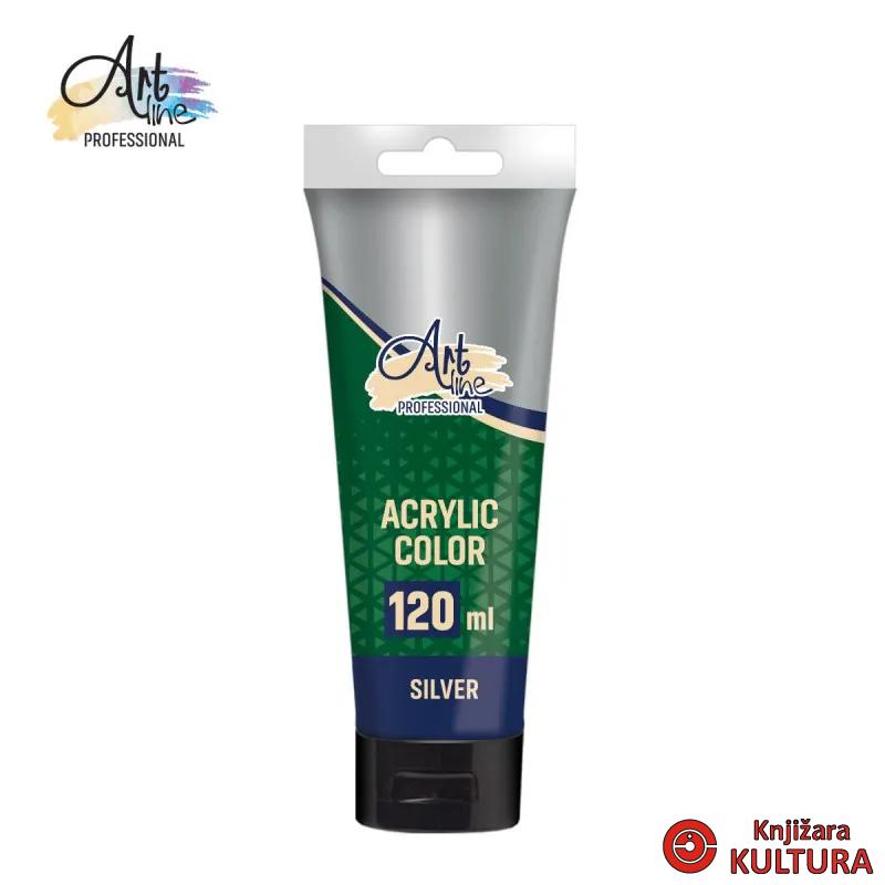 AKRILNA BOJA S-COOL 120ML  SILVER 