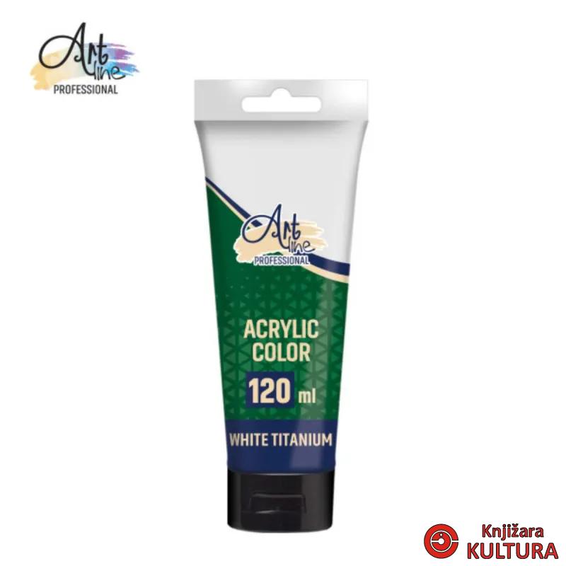 AKRILNA BOJA S-COOL 120ML  TITANIUM WHITE 