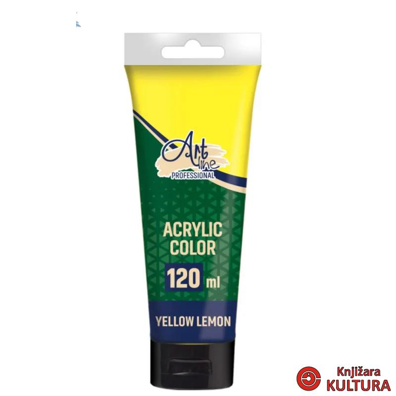 AKRILNA BOJA S-COOL 120ML  YELLOW LEMON 