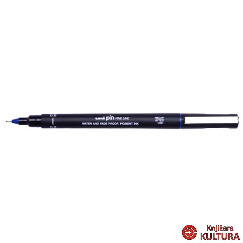 MARKER UNI PIN 02-200 BLUE 