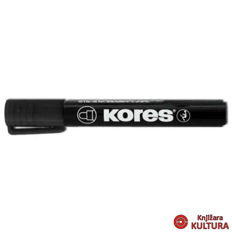 MARKER PERM.KORES CRNI 3mm 