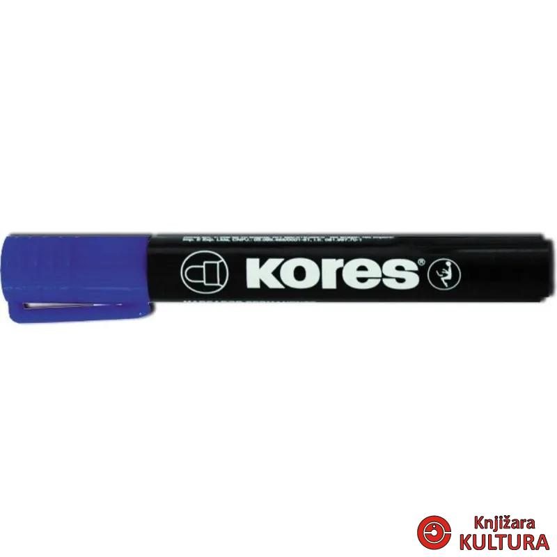 MARKER PERM.KORES PLAVI 3mm 