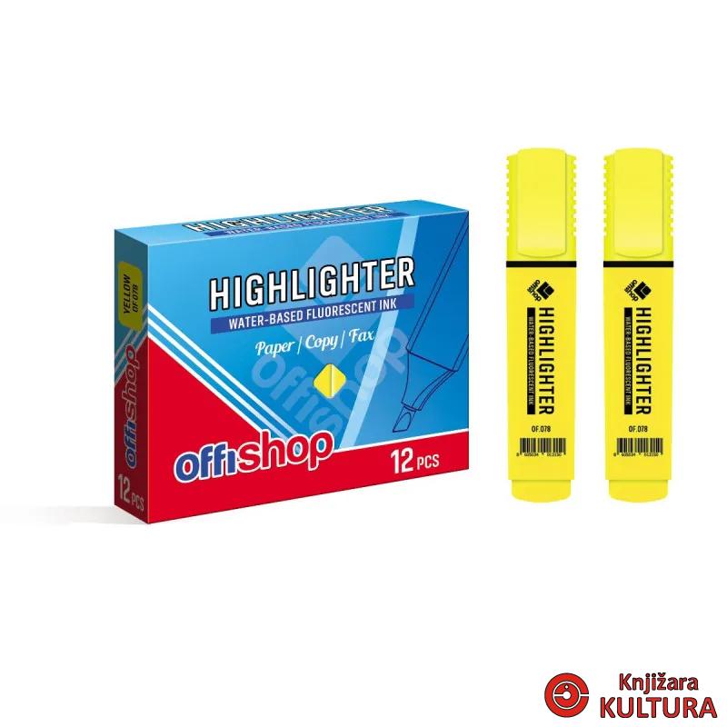 SIGNIR OFFISHOP ŽUTI OF078 