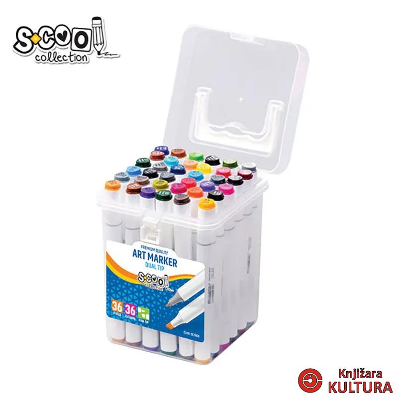 ART MARKER S-COOL 36/1 OBOSTRANI 6mm-3mm 