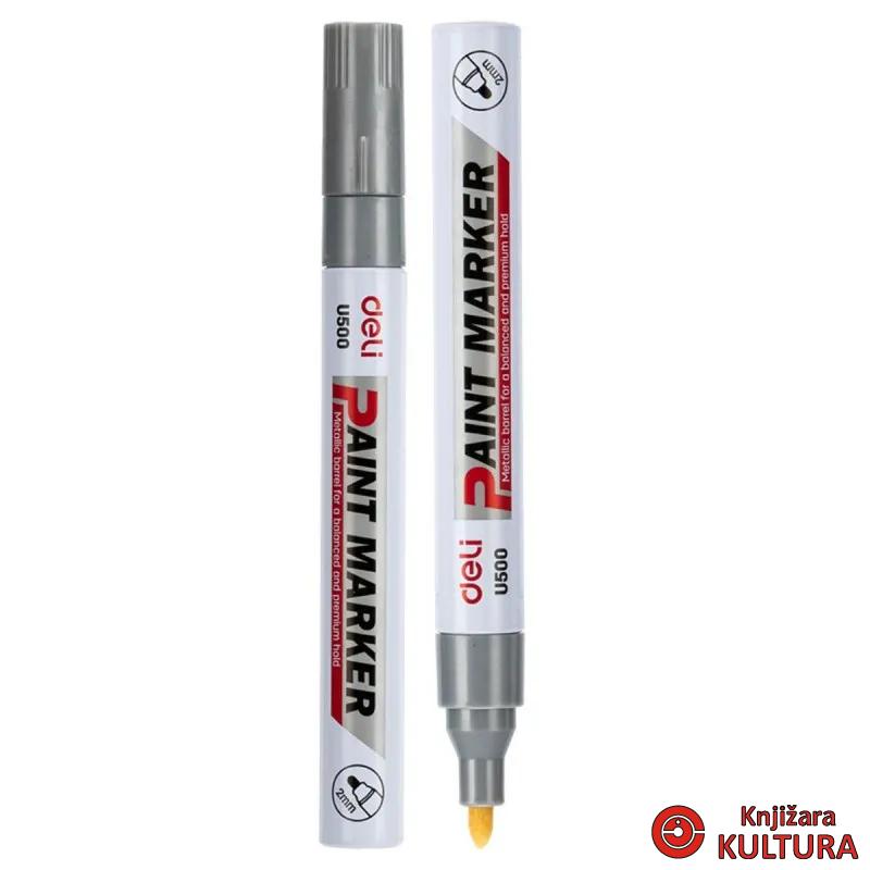 MARKER DELI PAINT SREBRNI EU500-SL 