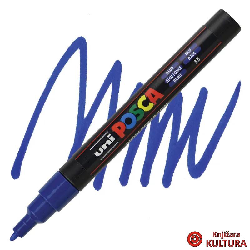 MARKER UNI PC-3M POSCA PLAVI 3066 