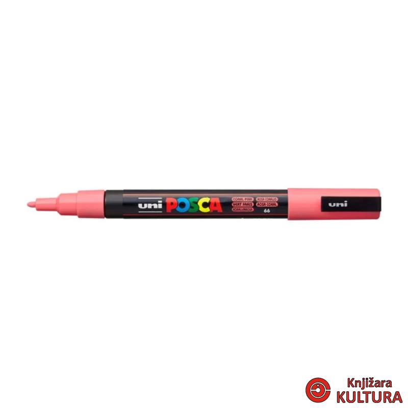 MARKER UNI PC-3M POSCA KORALNO ROZI 