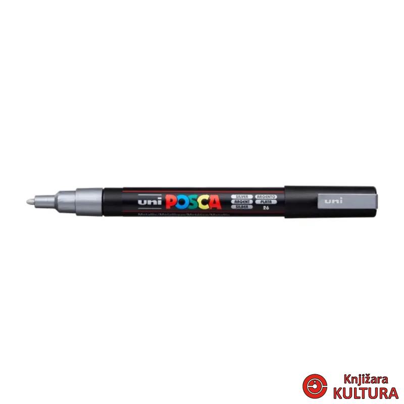 MARKER UNI PC-3M POSCA SREBRNI 