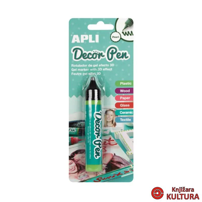 GEL MARKER 3D PEARL GREEN 1U 