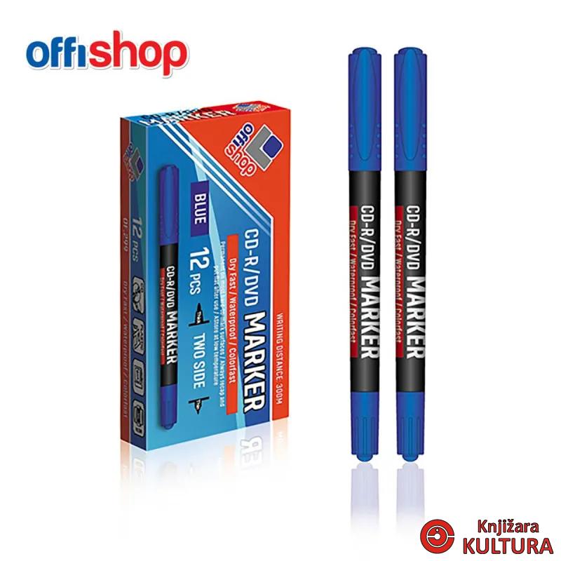 MARKER CD/DVD PERMANENTNI PLAVI 0.5-1.0 