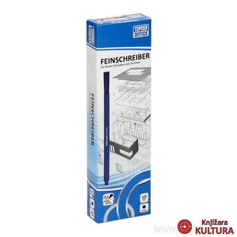 TTO FINELINER 0,4mm 10/1 PLAVA 