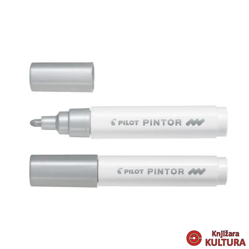 MARKER PILOT PINTOR SREBRENI M 