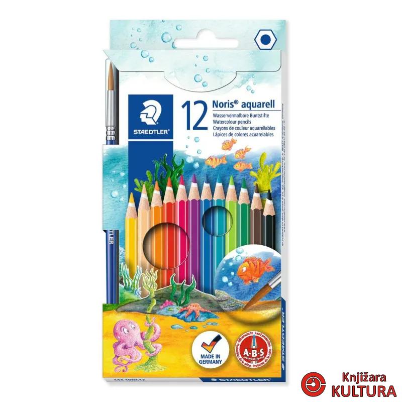 DRV.BOJE STAEDTLER AQUAREL 12/1 