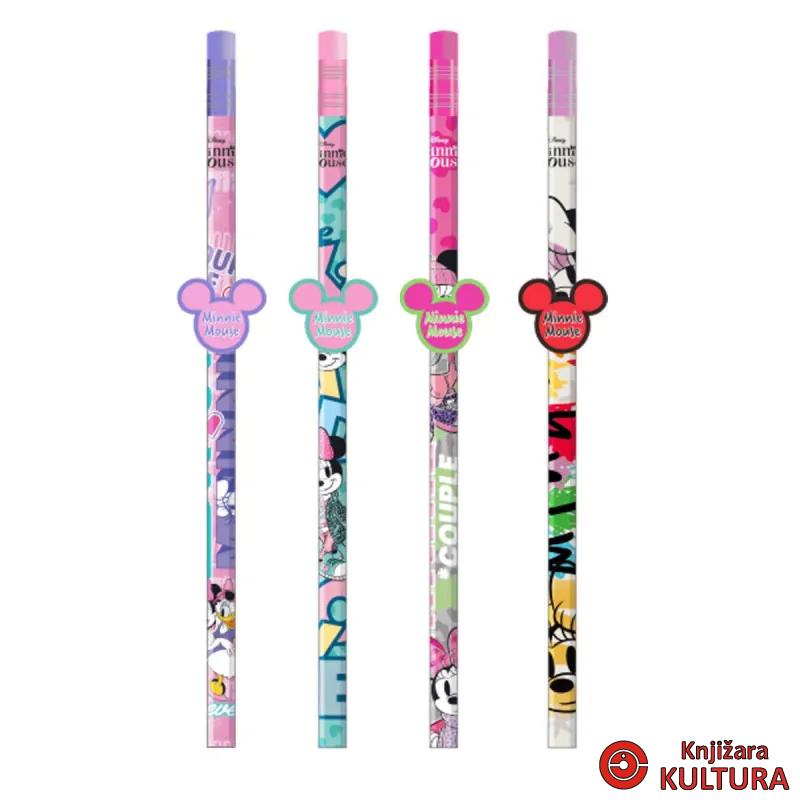 GRAFITNA OLOVKA SA GUMICOM MINNIE MOUSE 