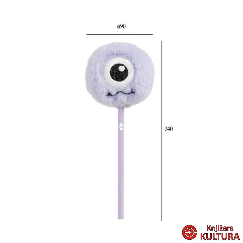 GRAFITNA OLOVKA POMPOM MONSTER B2F 
