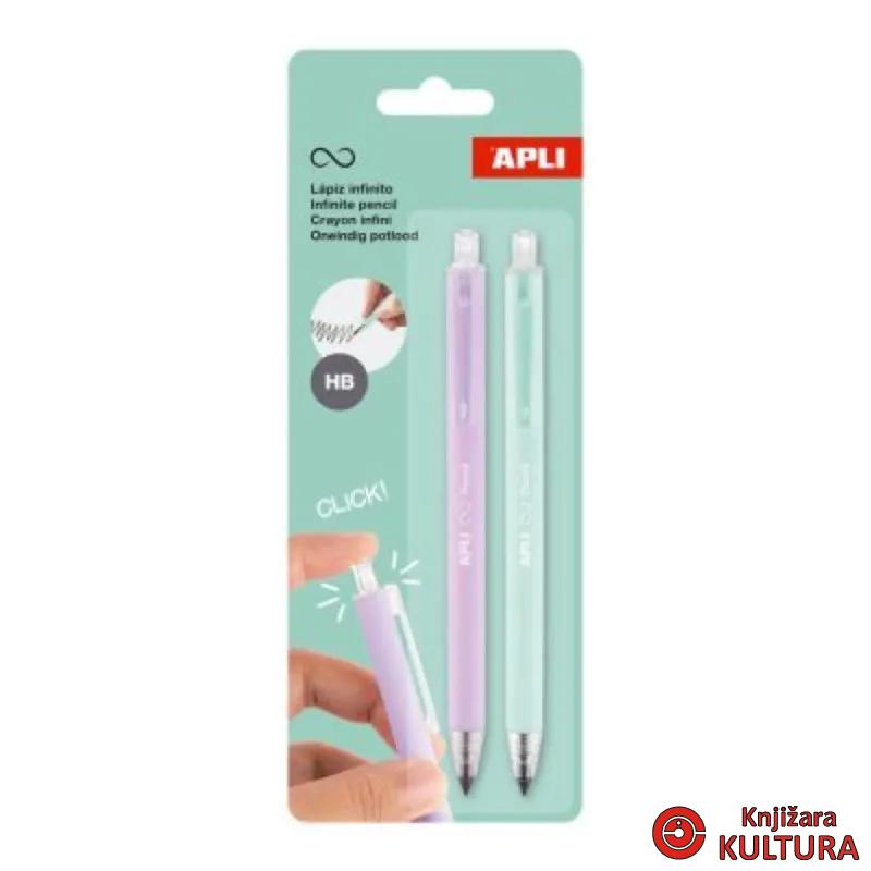 PACK 2 RETRACTABLE INFINITE PENCILS L/M 