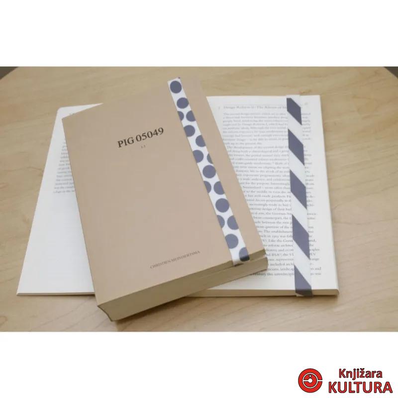 OBILJEŽIVAČ STR.RUBBERBAND SIVI 