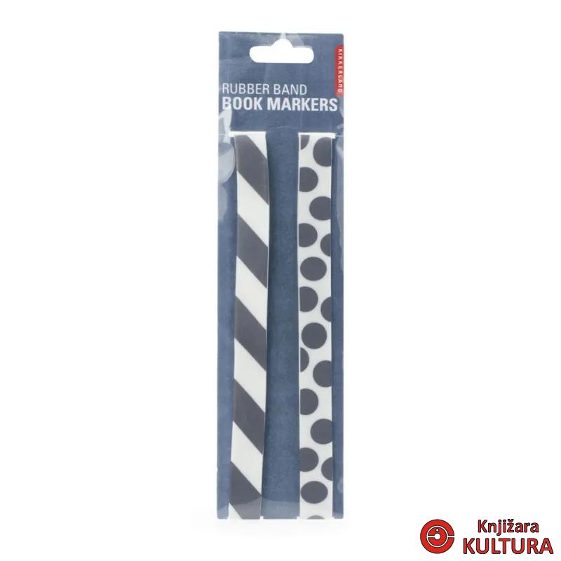 OBILJEŽIVAČ STR.RUBBERBAND SIVI 