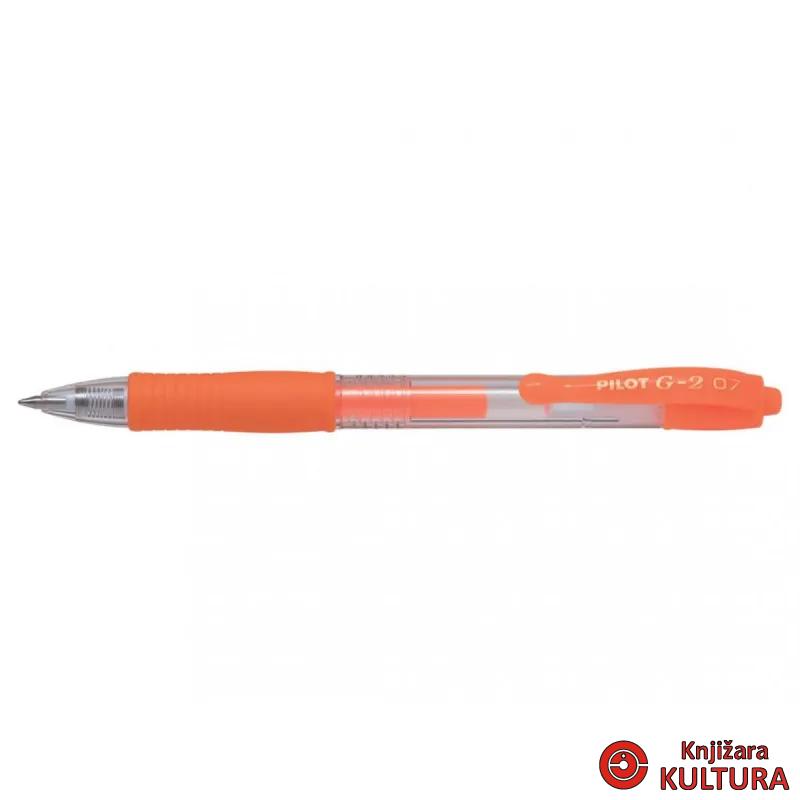 ROLER PILOT G2 0.7 NEON ORANGE 